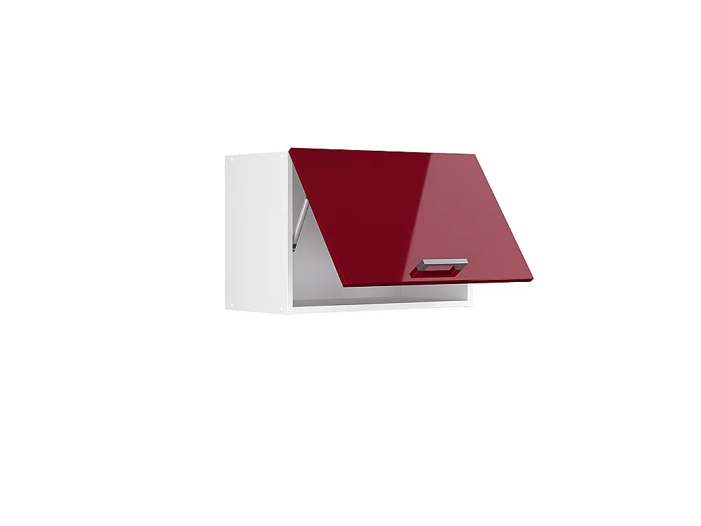 Elément haut de cuisine rouge brillant 60x31x40 r-line
