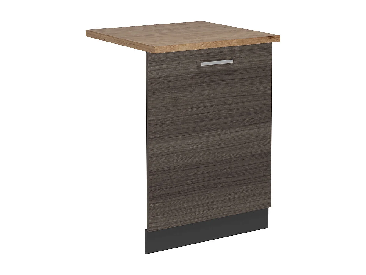 Vaatwasserfrontpaneel edel grijs 60x1.6x81.8 r-line