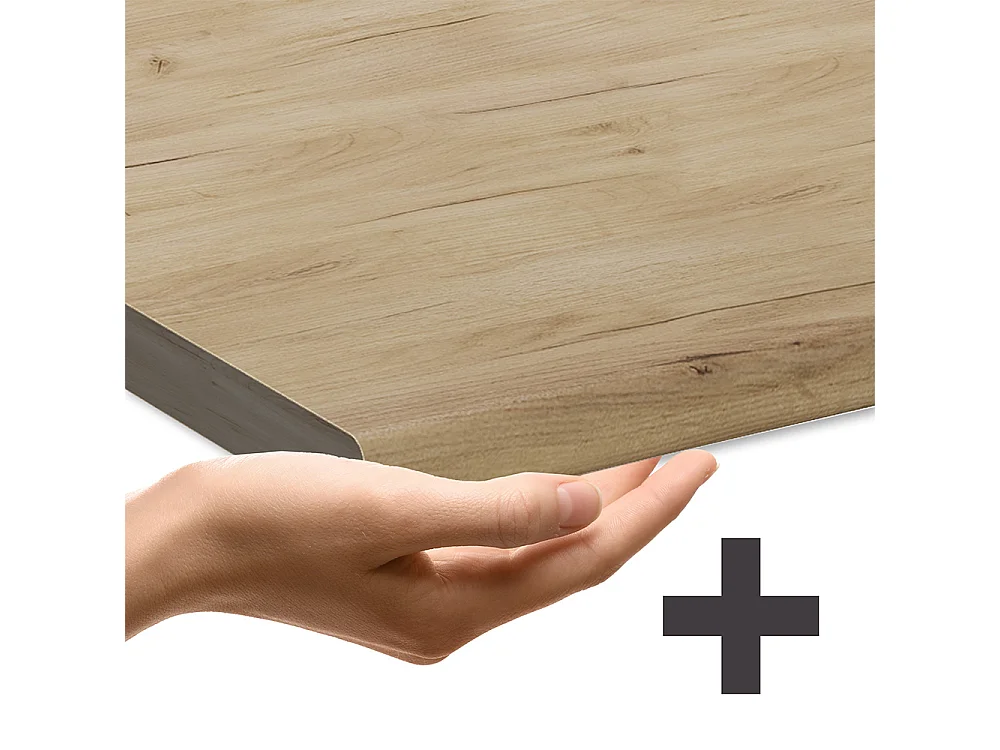 Küchenunterschrank schwarz hochglanz 40x60x81.6 r-line