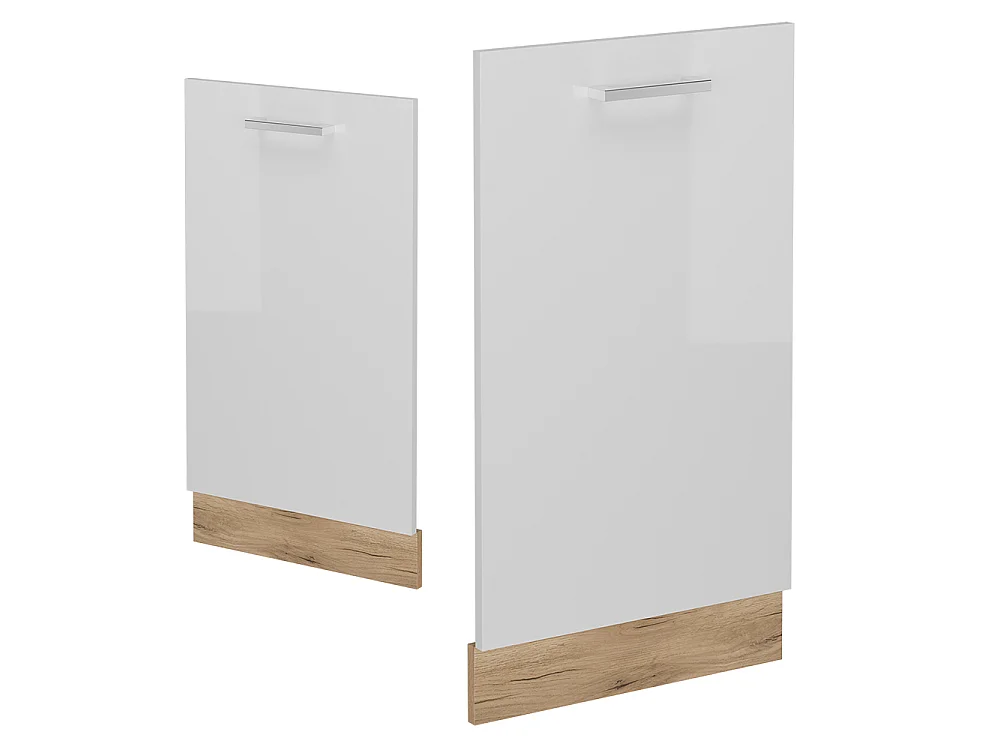 Front panel white high gloss 45x1.6x81.8 r-line