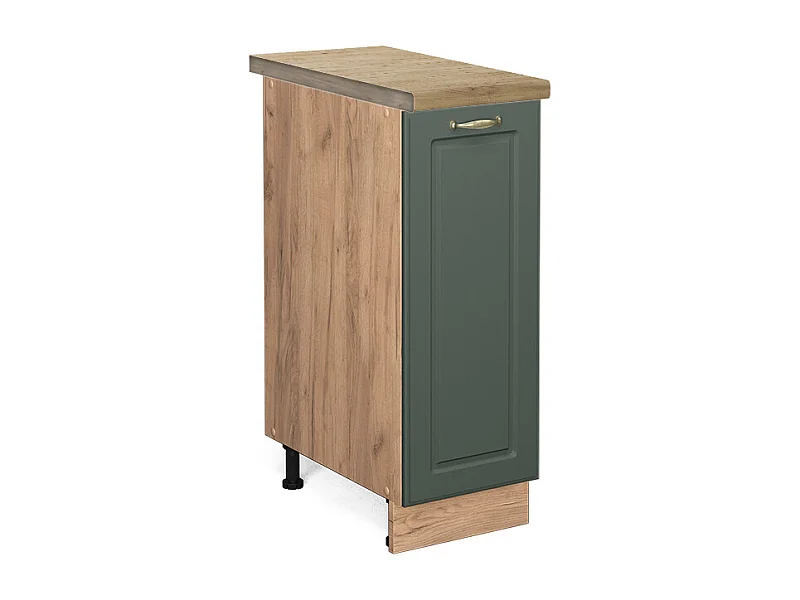 Meuble de cuisine vert or campagne 30x60x82 fame-line