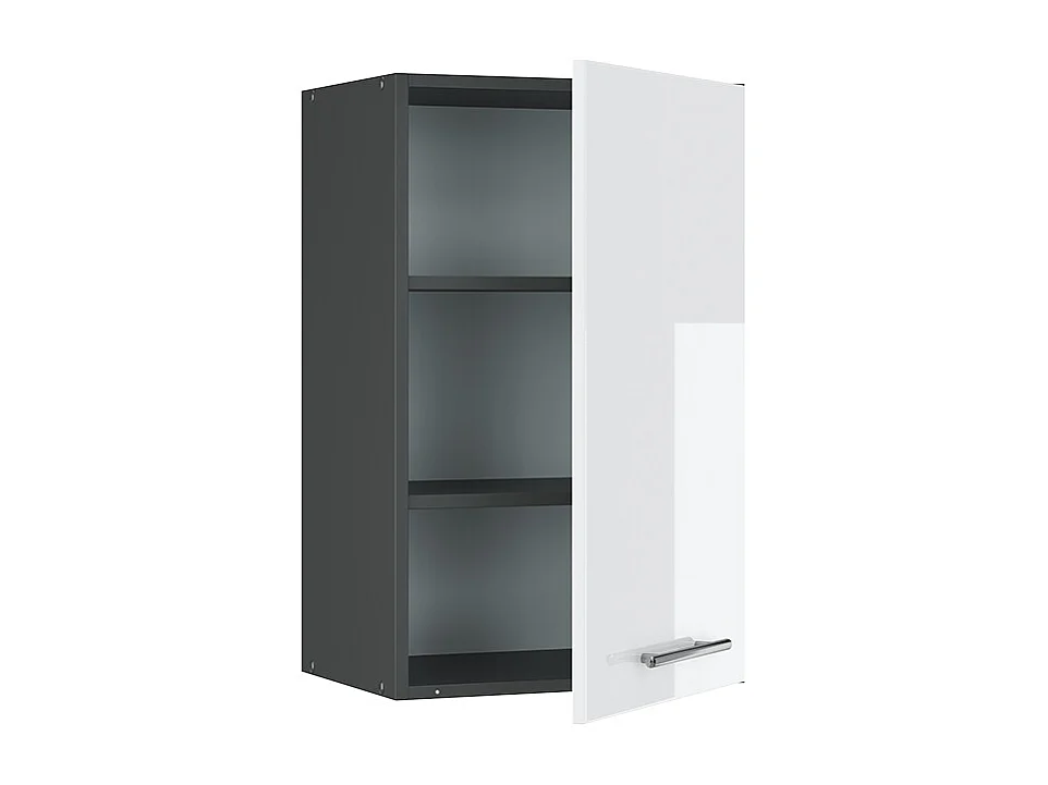 Armario colgante blanco alto brillo 45x34.1x72 fame-line