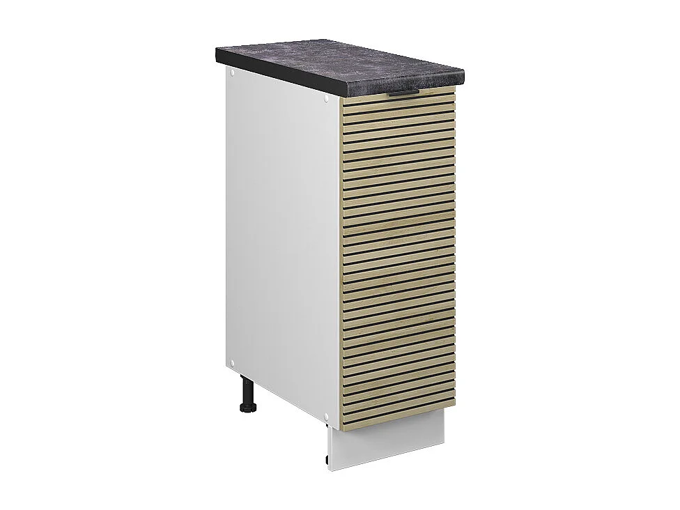 Apothekerschrank eiche paneel 30x60x82 fame-line