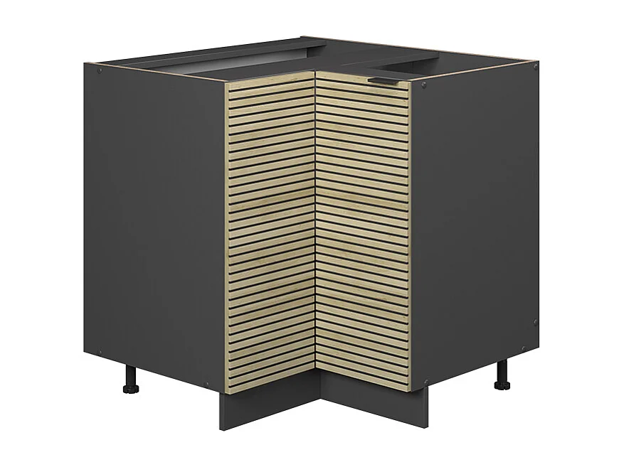 Meuble dangle panneau en chêne 80.5x51.6x82 fame-line