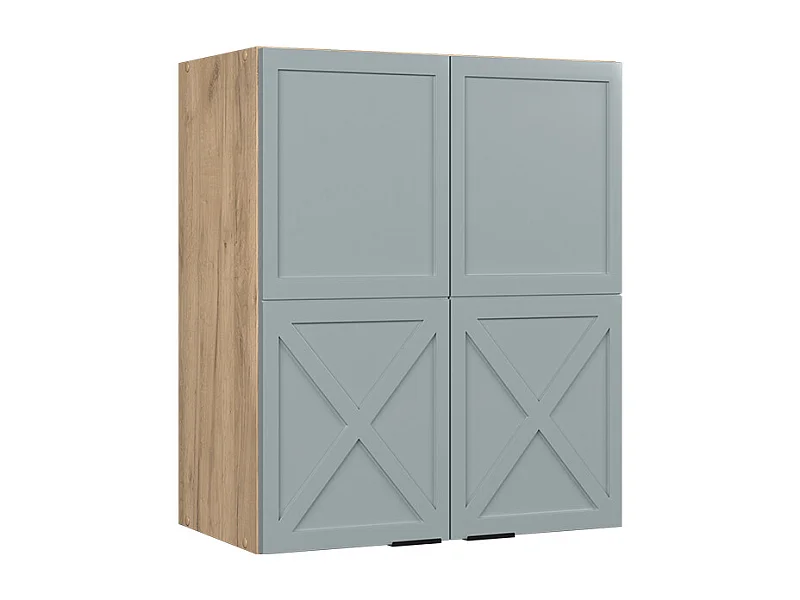 Armário de parede azul acinzentado claro 60x34.1x72 fame-line