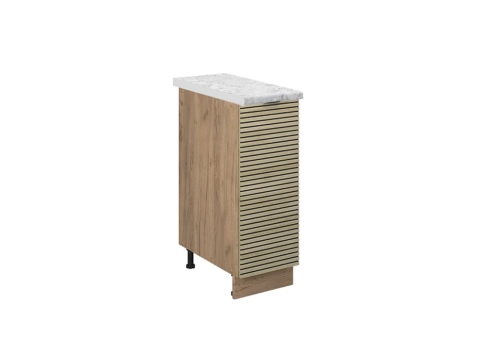 Apotheekkast eiken paneel 30x60x82 fame-line