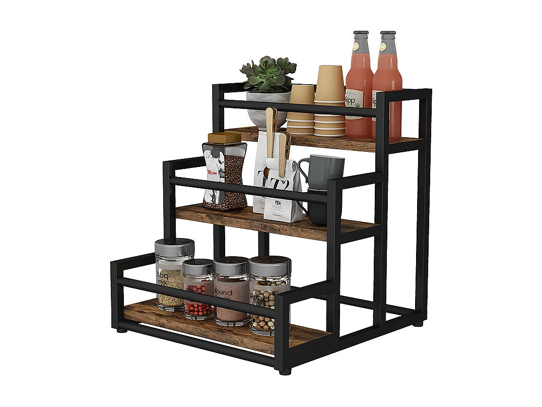 Küchenregal eiche rustikal 33x34x34 fyrk