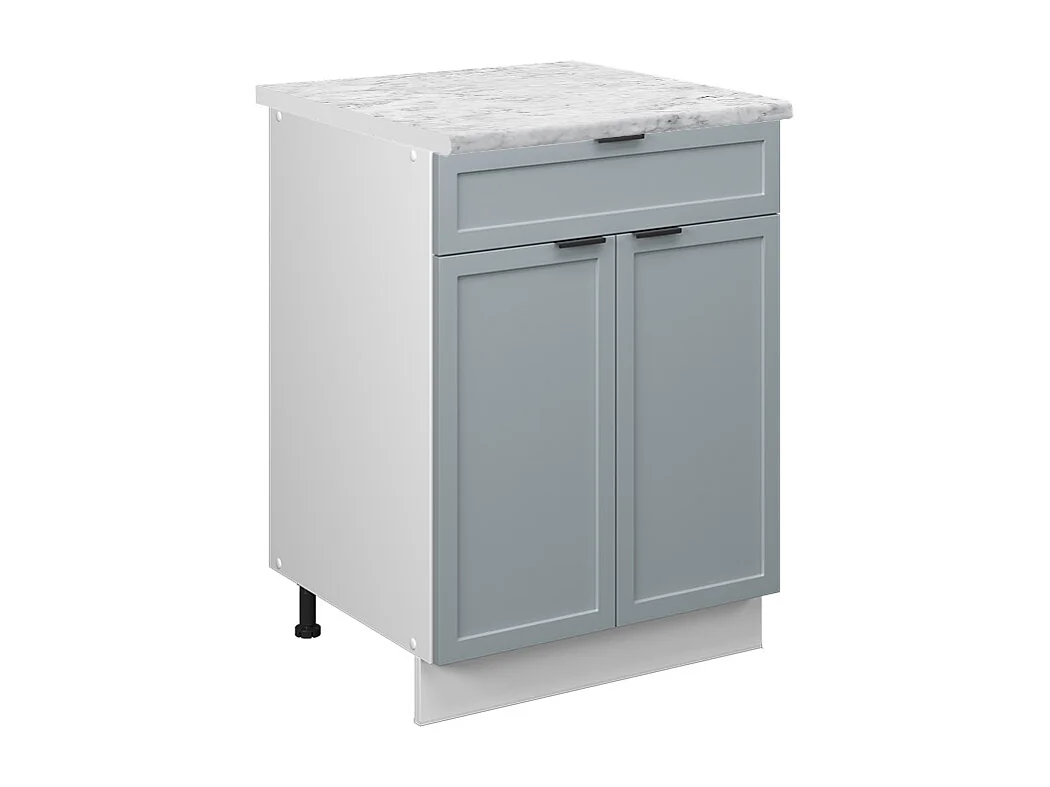 Küchenunterschrank hellblau-grau 60x60x82 fame-line