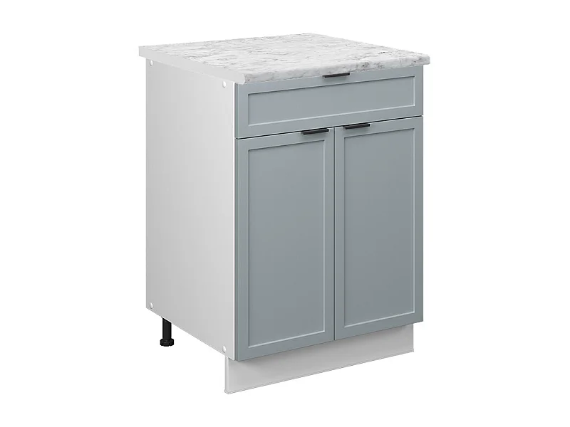 Küchenunterschrank hellblau-grau 60x60x82 fame-line