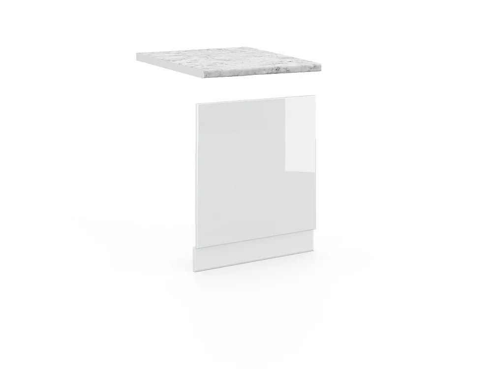 Pannello frontale bianco lucido 60x1.6x67.4 fame-line