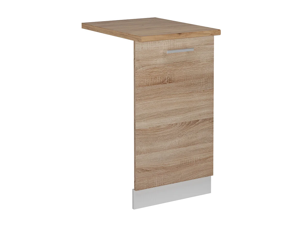 Façade de lave-vaisselle sonoma 45x1.6x81.8 r-line