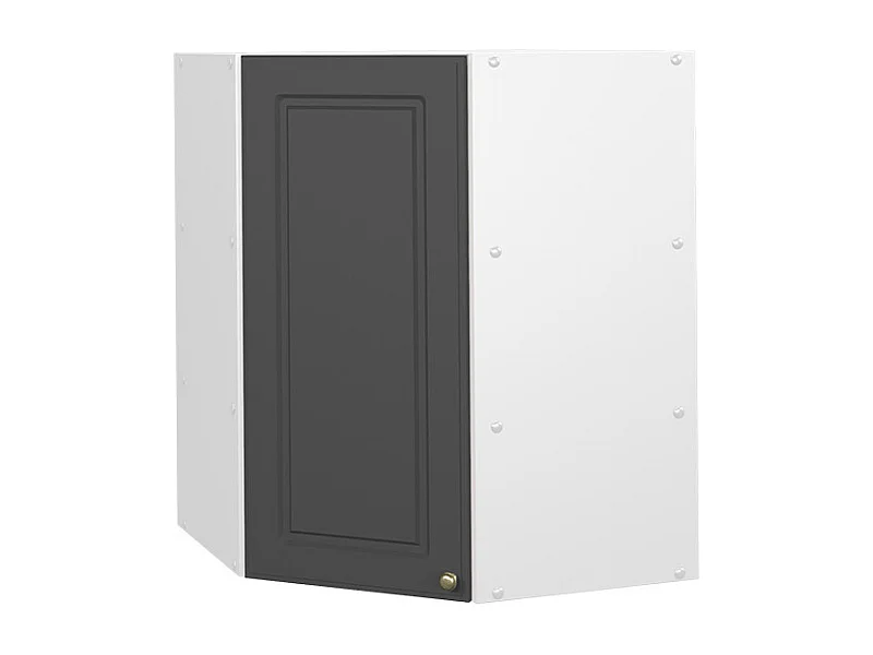 Elément haut de cuisine anthracite-or 57x34.1x72 fame-line