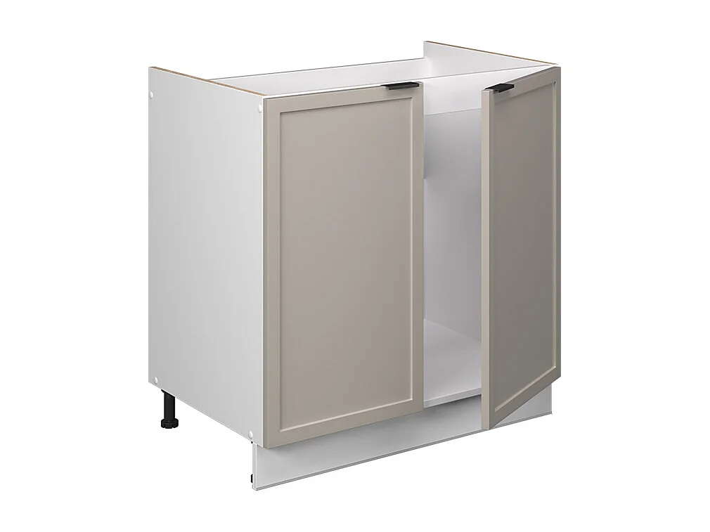 Wastafelkast grijsbeige 80x60x82 fame-line