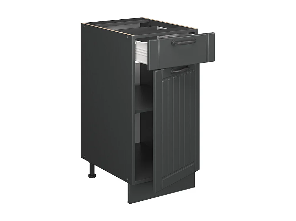 Mueble bajo de cocina gris oscuro 40x51.6x82 fame-line