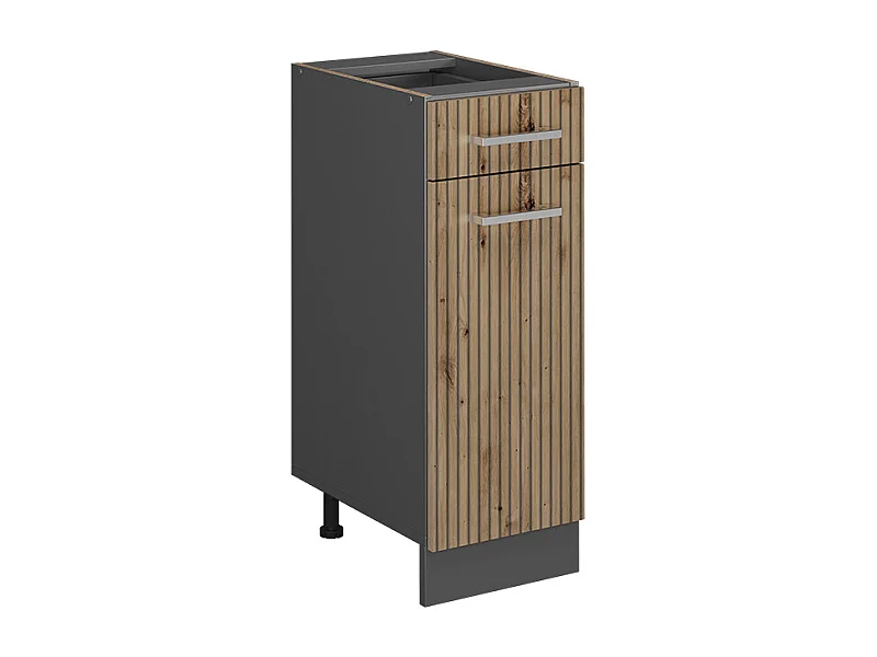 Meuble cuisine chêne artisan 30x46x81.6 r-line