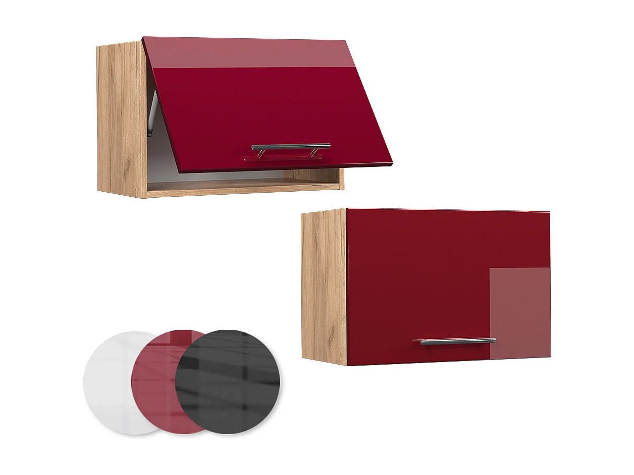 Hängeschrank bordeaux hochglanz 60x34.1x40 fame-line