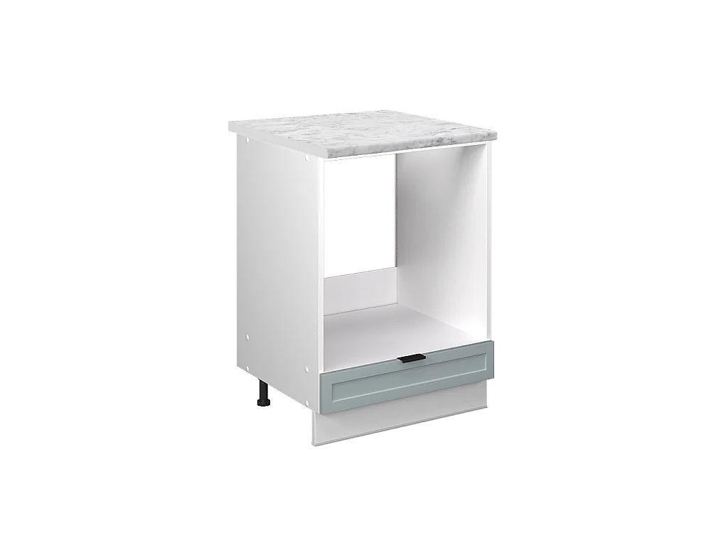 Oven housing cabinet light blue-grey 60x60x82 fame-line