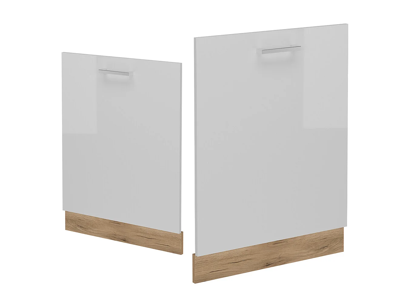 Panel frontal blanco alto brillo 60x1.6x81.8 r-line