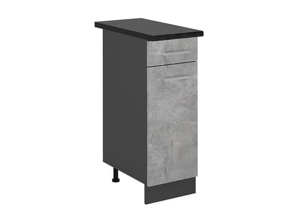 Meuble cuisine béton 30x60x81.6 r-line
