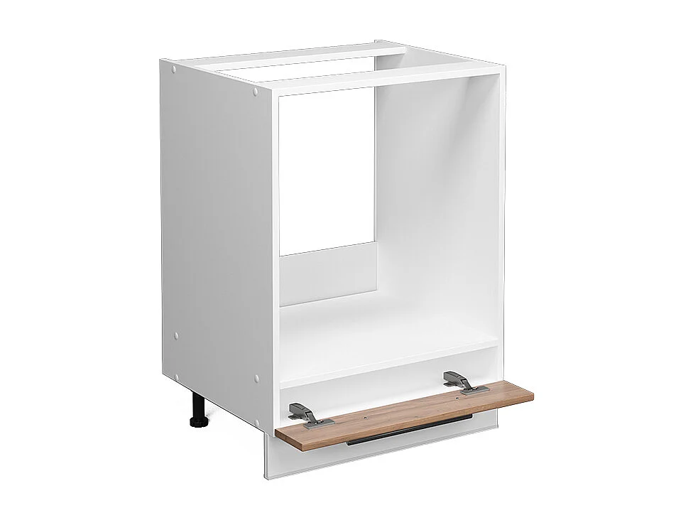 Meuble pour four chêne de force doré 60x51.6x82 fame-line