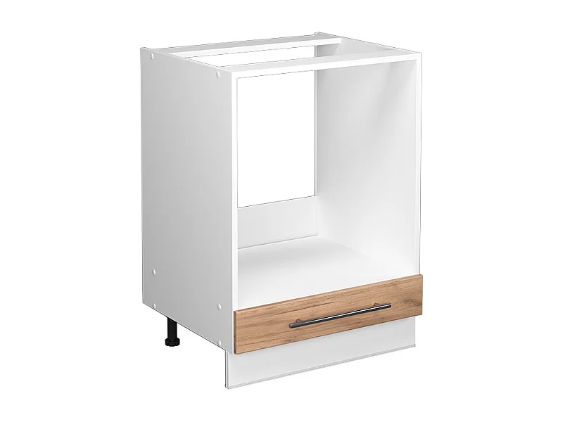 Meuble pour four chêne de force doré 60x51.6x82 fame-line