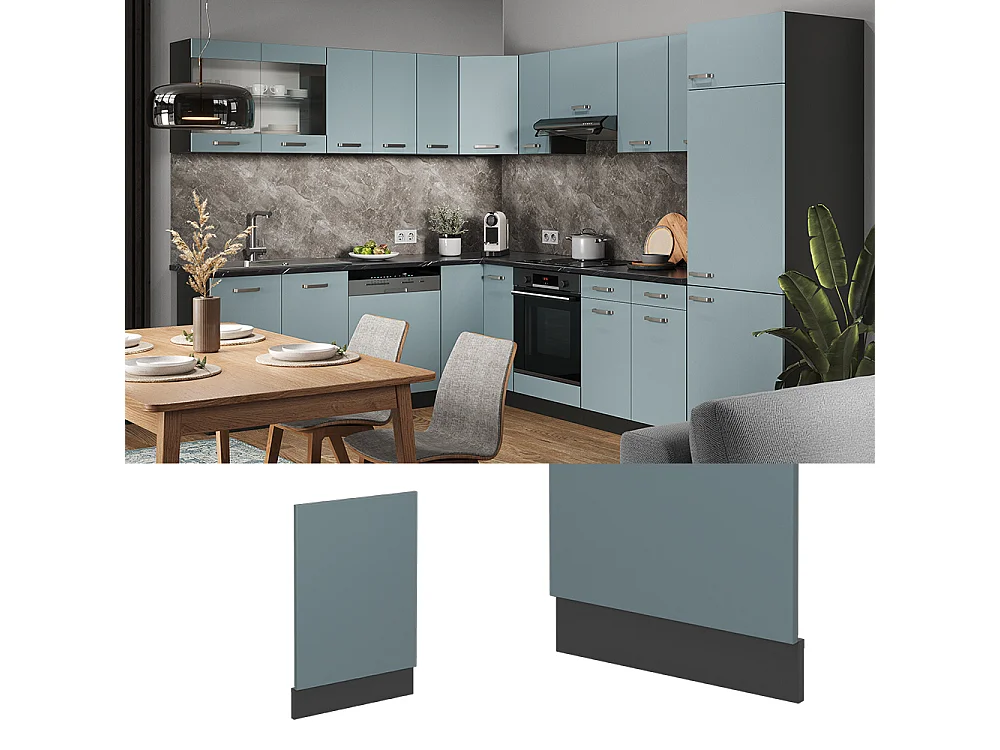 Façade bleu-gris 45x1.6x57.2 r-line