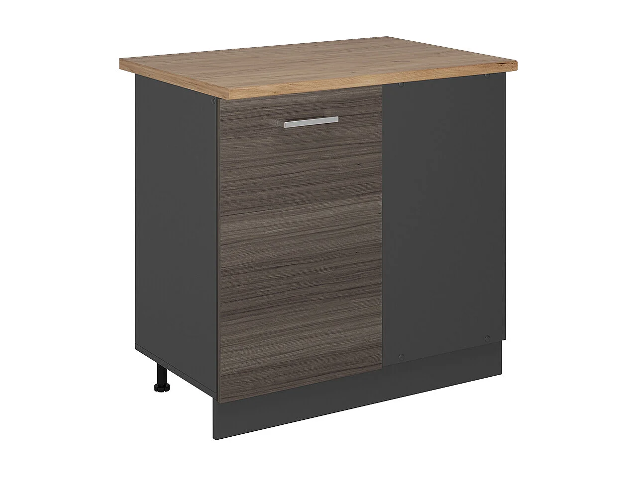 Armario de esquina gris noble 86x60x81.6 r-line