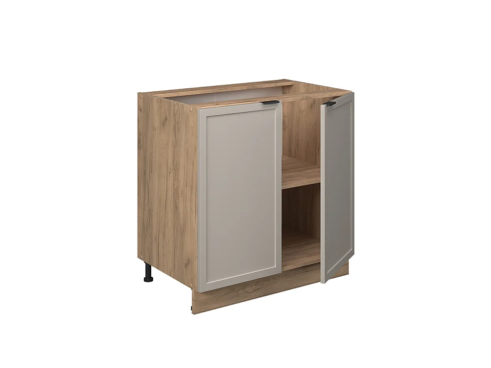 Mobiletto base cucina grigiobeige 80x60x82 fame-line