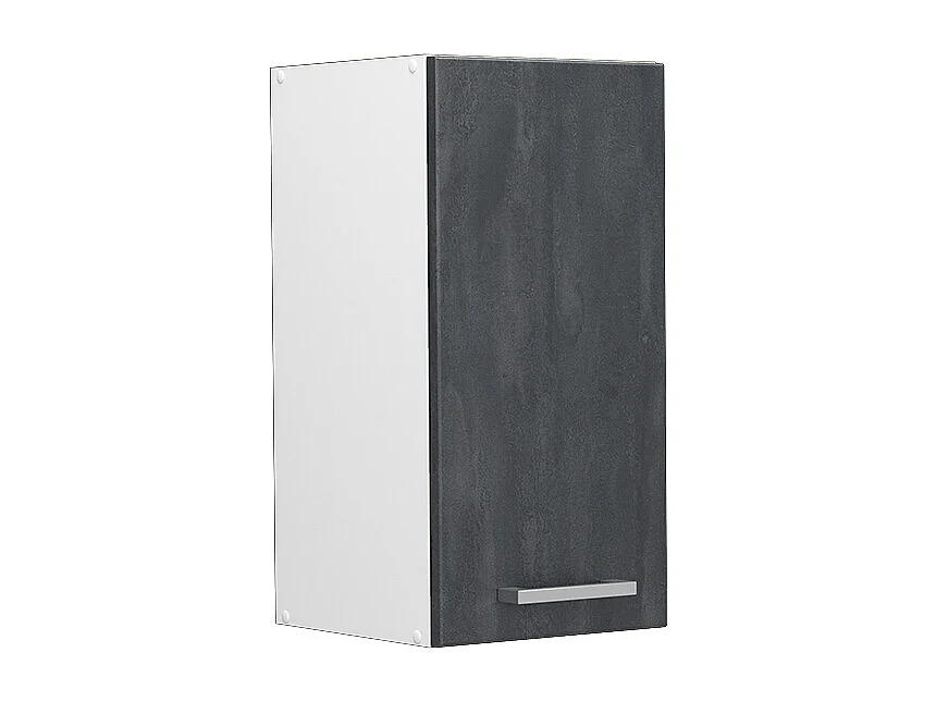 Hangkast zwart beton 30x31x60 r-line