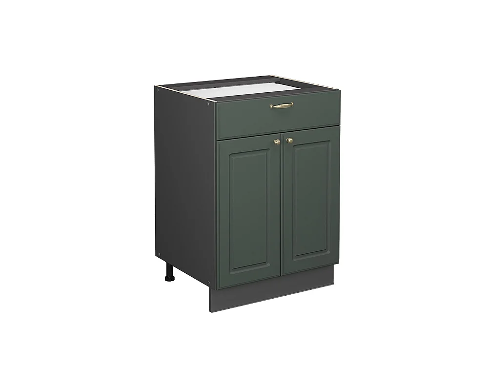 Meuble cuisine vert or campagne 60x51.6x82 fame-line