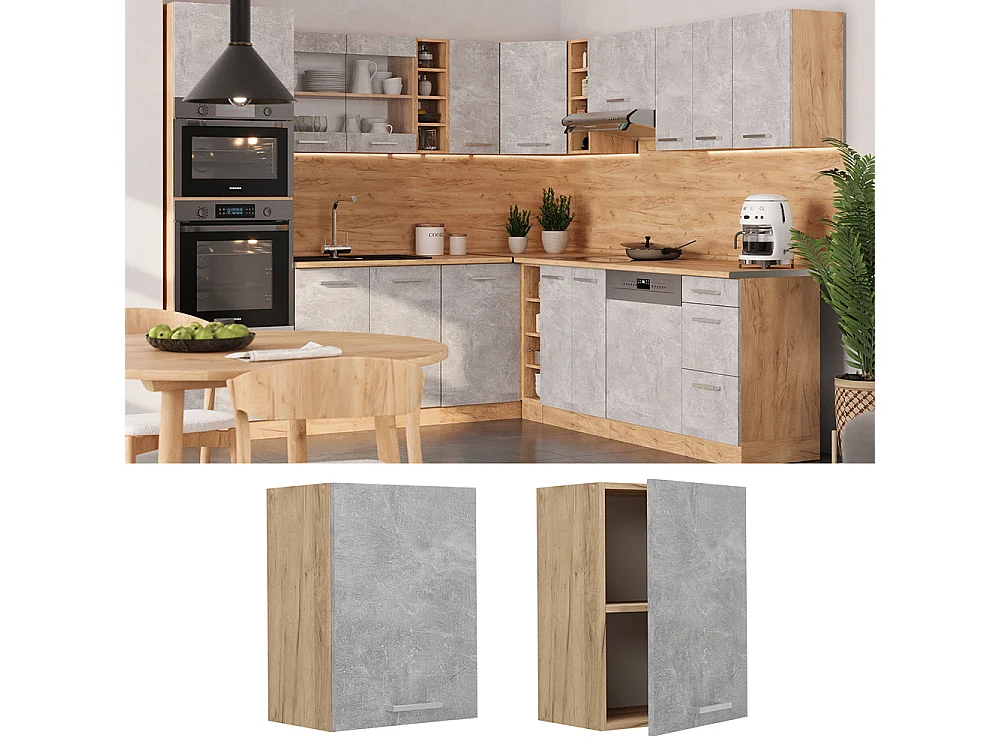 Hängeschrank beton 45x31x60 r-line