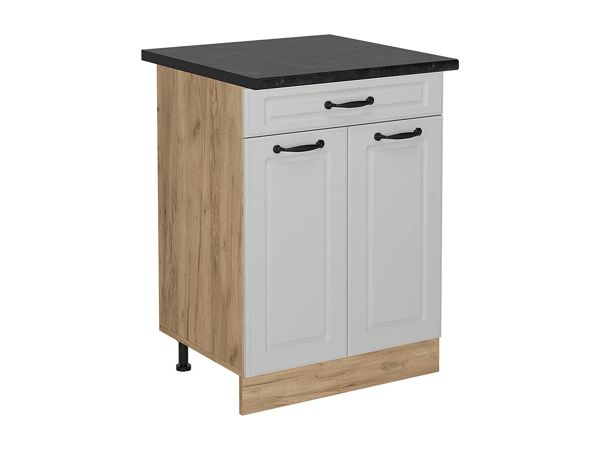 Meuble cuisine blanc campagne 60x60x81.6 r-line