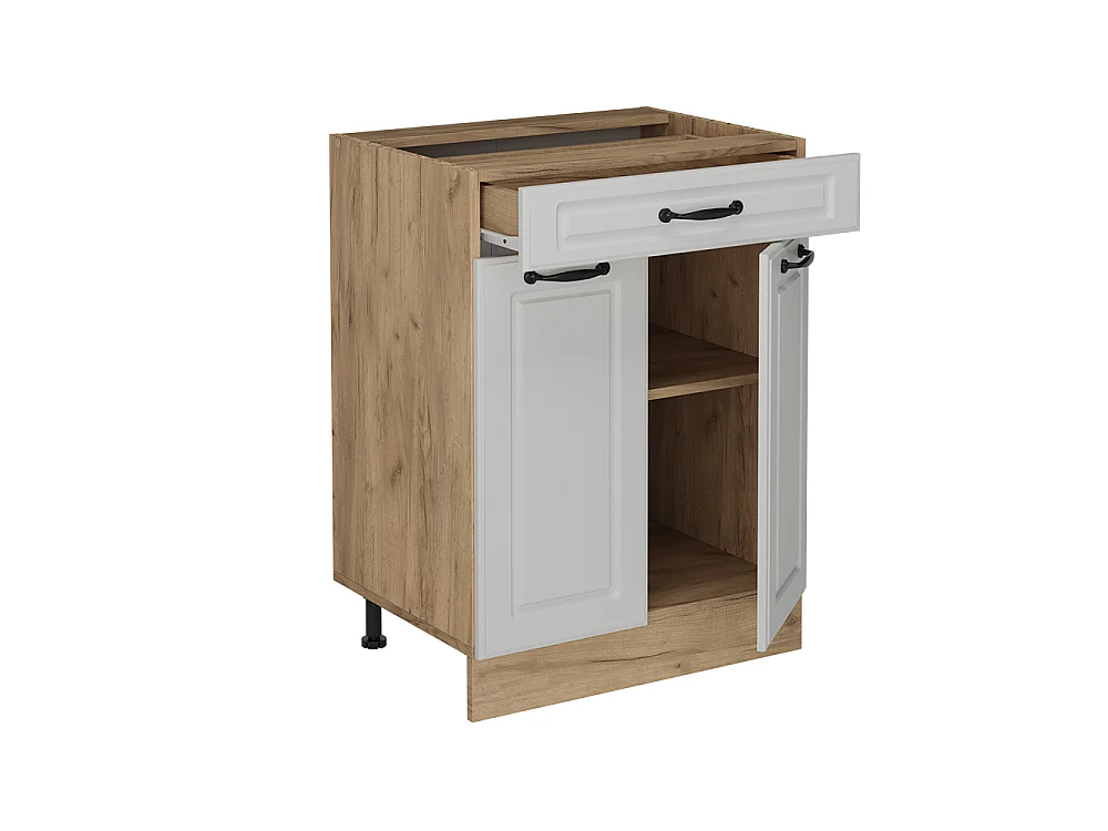 Keukenonderkast wit landhuis 60x60x81.6 r-line