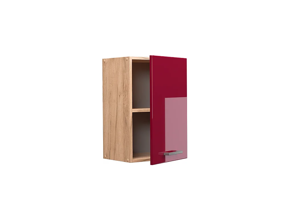 Wall cabinet red high gloss 40x31x60 r-line