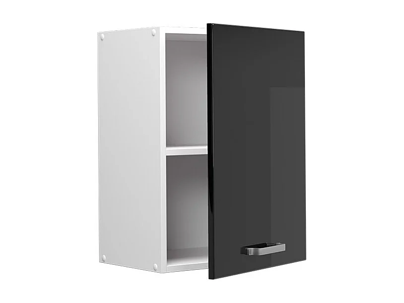 Armario colgante negro brillo intenso 45x31x60 r-line