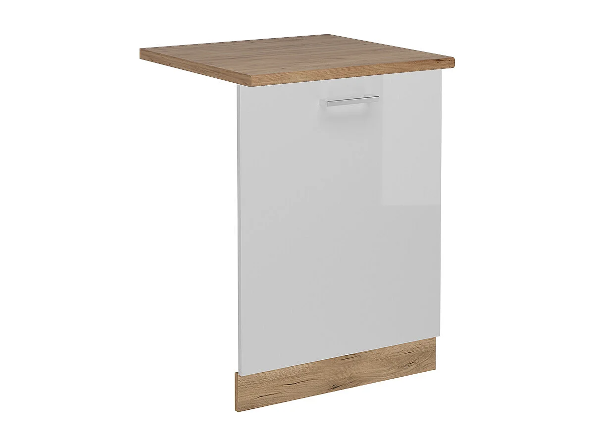 Panel frontal blanco alto brillo 60x1.6x81.8 r-line