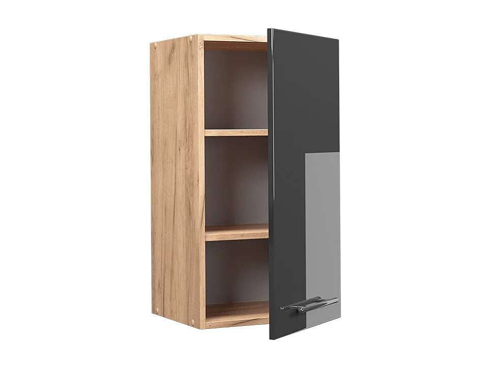 Armario colgante antracita alto brillo 40x34.1x72 fame-line