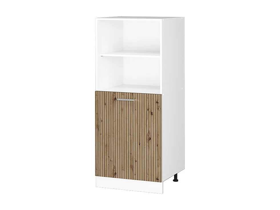 Meuble pour four chêne artisan 60x57x143 r-line