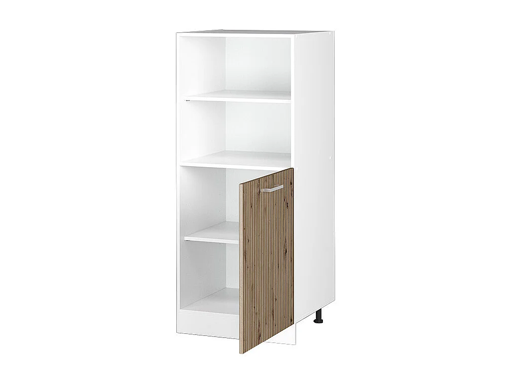 Armario para horno empotrado roble artesanal 60x57x143 r-line