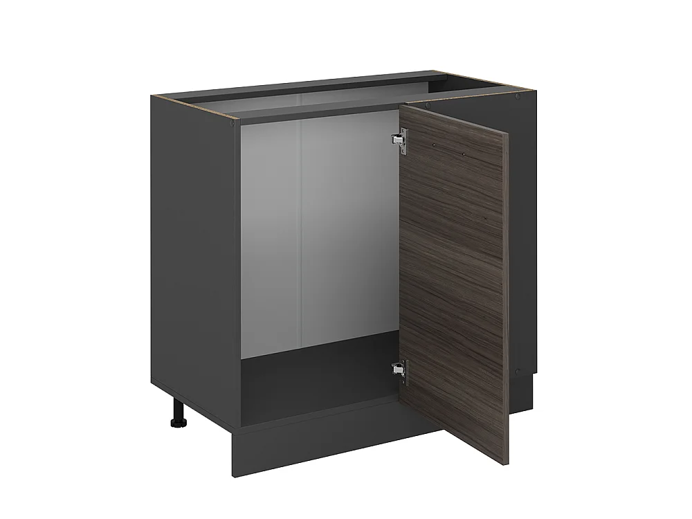 Hörnunderskåp ädelgrå 86x46x81.6 r-line