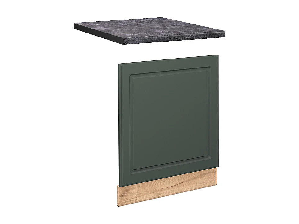 Panel frontal verde dorado casa de campo 60x1.6x67.4 fame-line