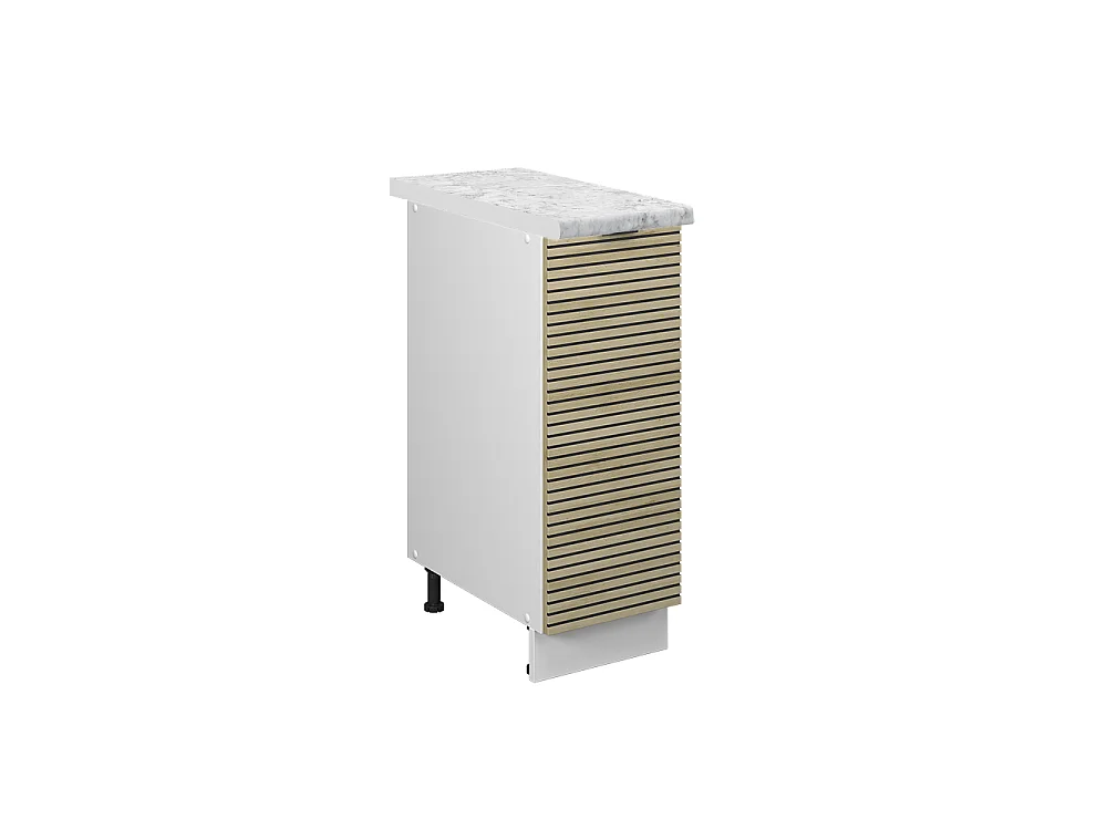 Meuble de cuisine panneau en chêne 30x60x82 fame-line