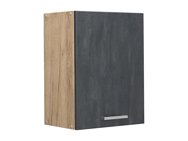 Armario colgante hormigón negro 45x31x60 r-line