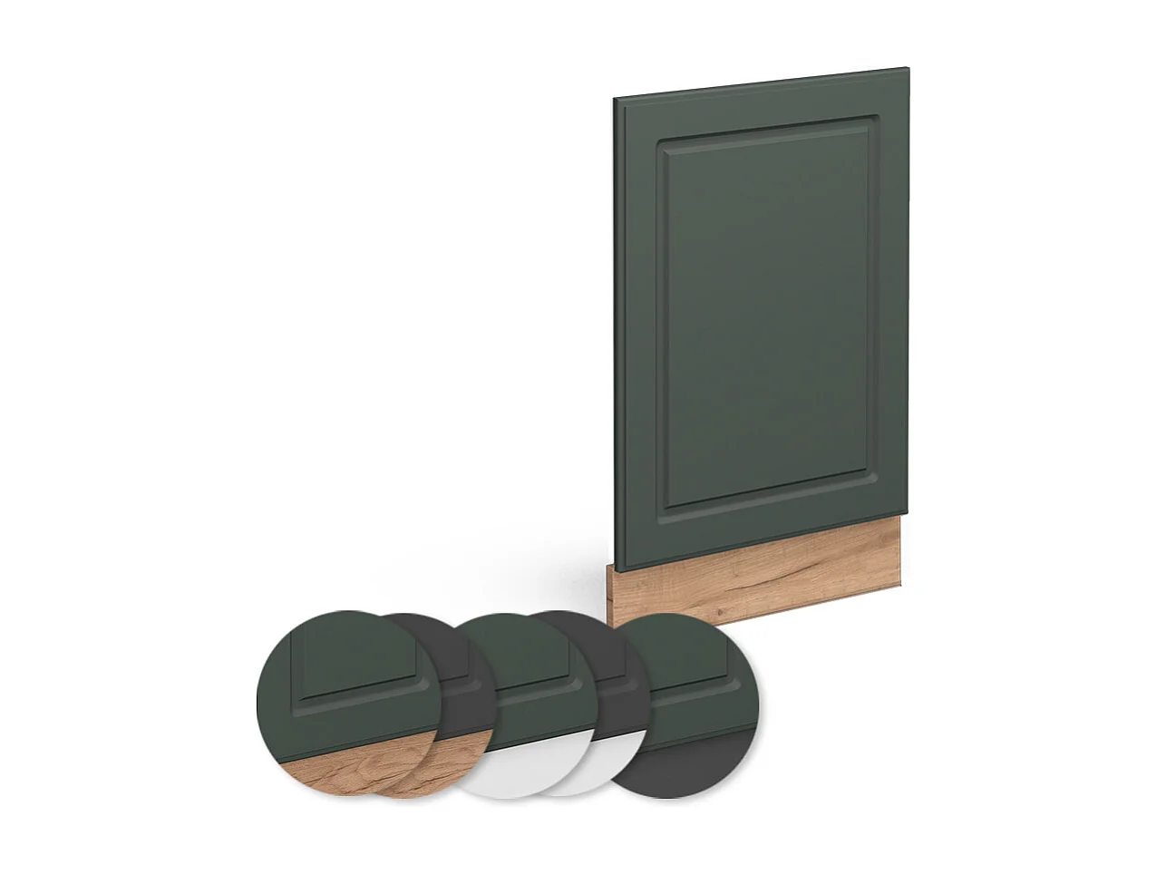 Façade vert or campagne 45x1.6x67.4 fame-line