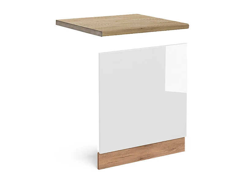 Panel frontal blanco alto brillo 60x1.6x57.2 r-line