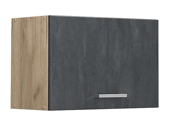 Armario colgante hormigón negro 60x31x40 r-line