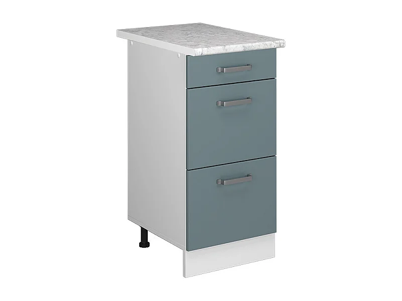 Szafka dolna do kuchni niebiesko-szary 40x60x81.6 r-line