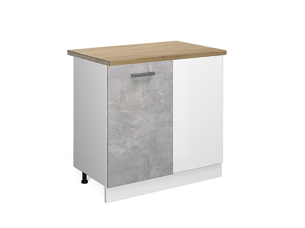 Hoekkast beton 86x60x81.6 r-line