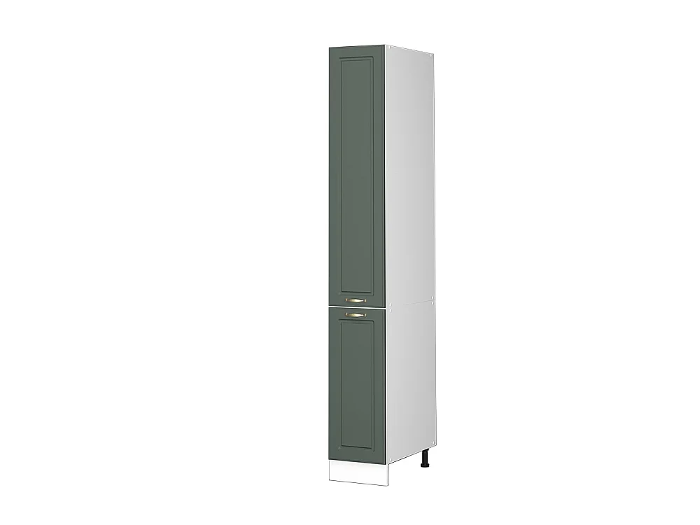Meuble haute de cuisine vert or campagne 30x58x206.8 fame-line