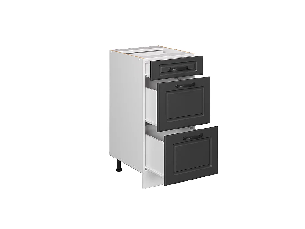 Keukenonderkast antraciet landhuis 40x46x81.6 r-line